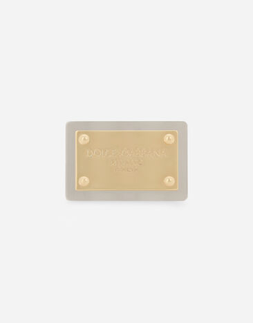 Dolce & Gabbana Metal buckle plate Silver BC4806AO730