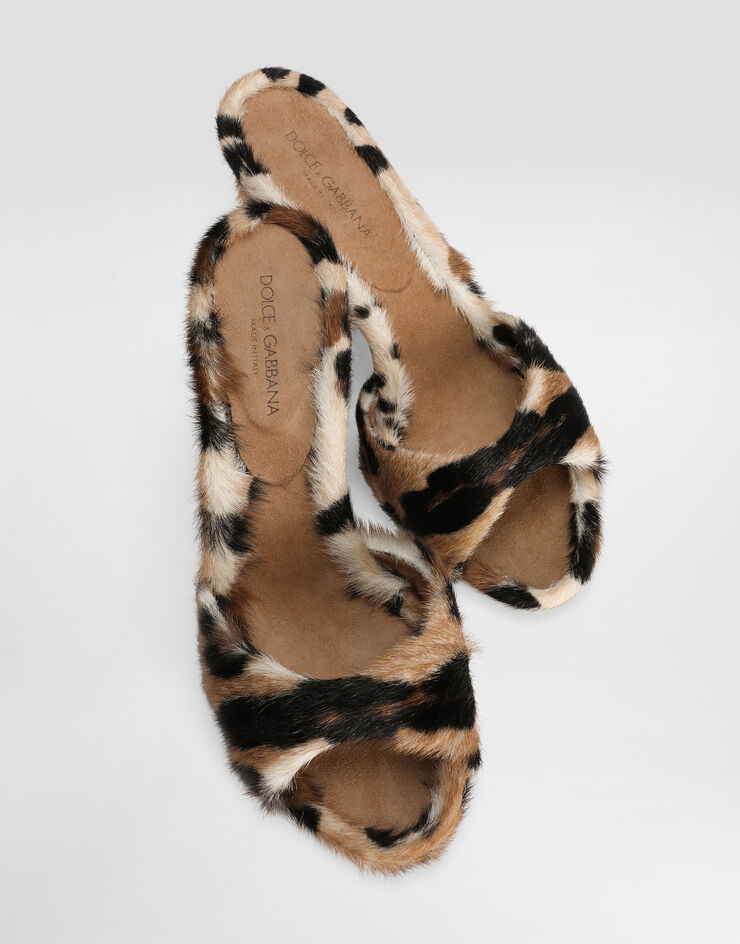 Dolce & Gabbana Leopard-print keira mules Print CR1964A0081
