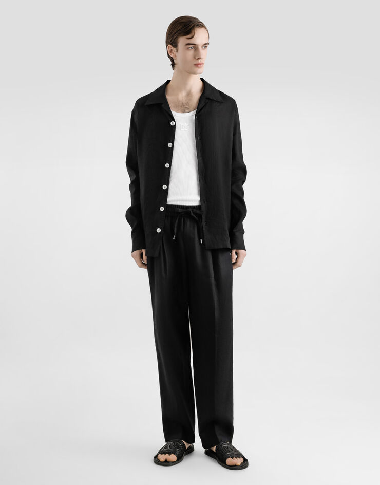 Dolce & Gabbana 刺绣棉质背心 白 G8PA8ZG7PGP