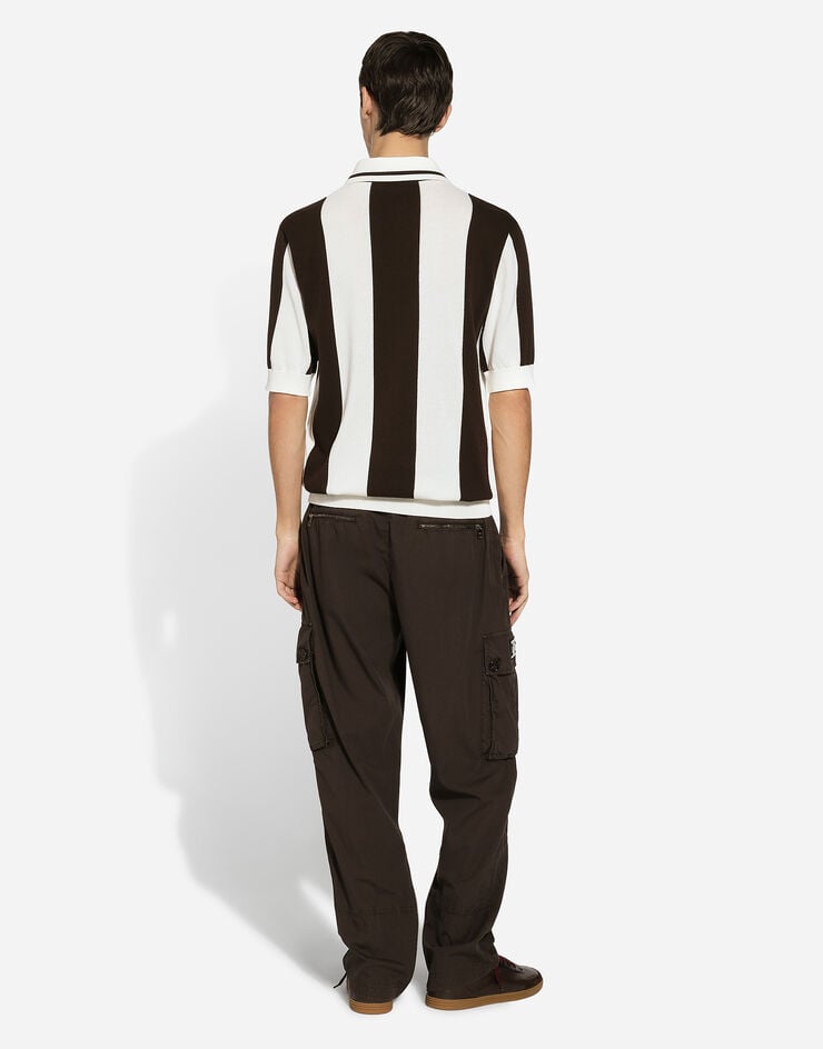 Dolce & Gabbana Poplin cargo pants Brown GP0C8TG8LE0