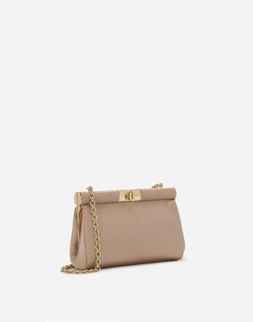 Dolce & Gabbana Bolso de hombro Marlene pequeño Beige BB7635A7630