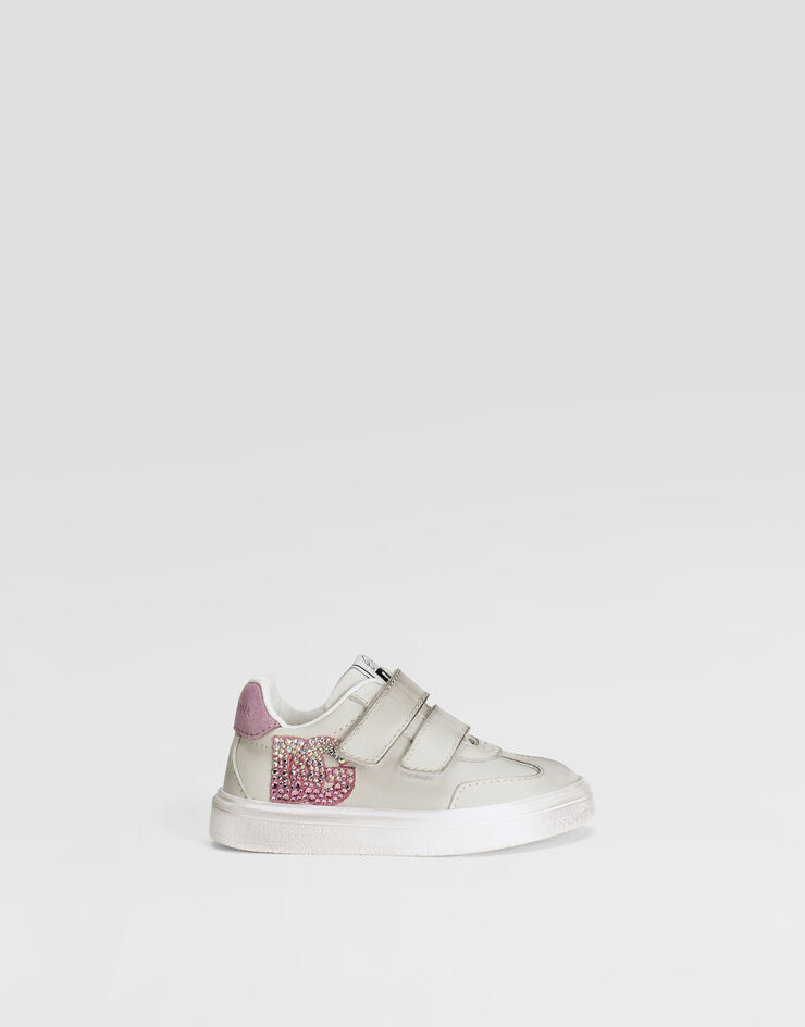 Dolce & Gabbana Sneakers DG Original aus Kalbsleder mit DG-Logo Mehrfarbig DN0219AW775