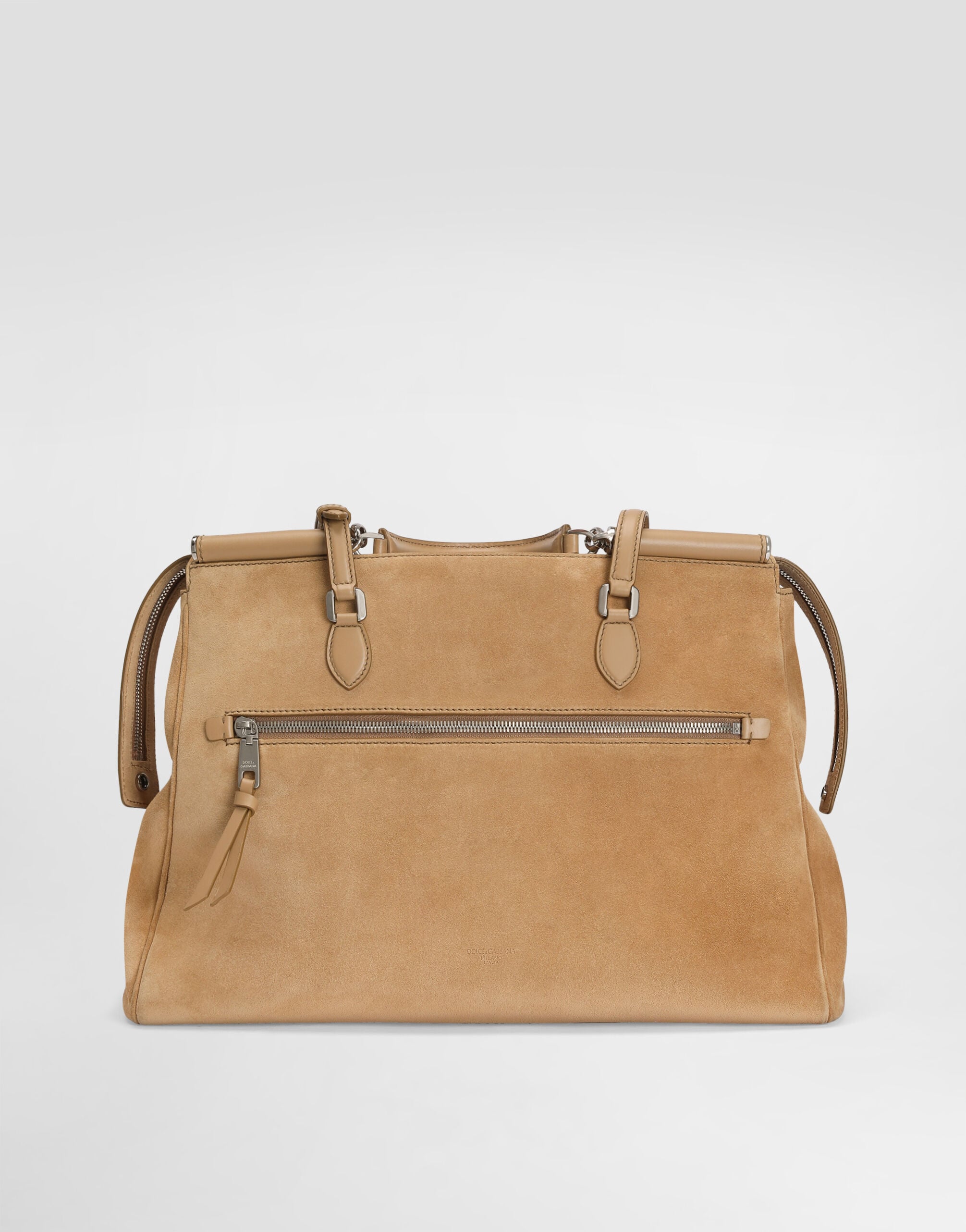 Vittoria handbag in split leather in Multicolor for Men