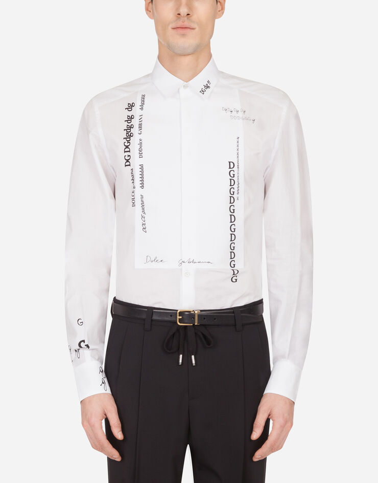 Dolce & Gabbana  WHITE/BLACK G5GT6THP58T