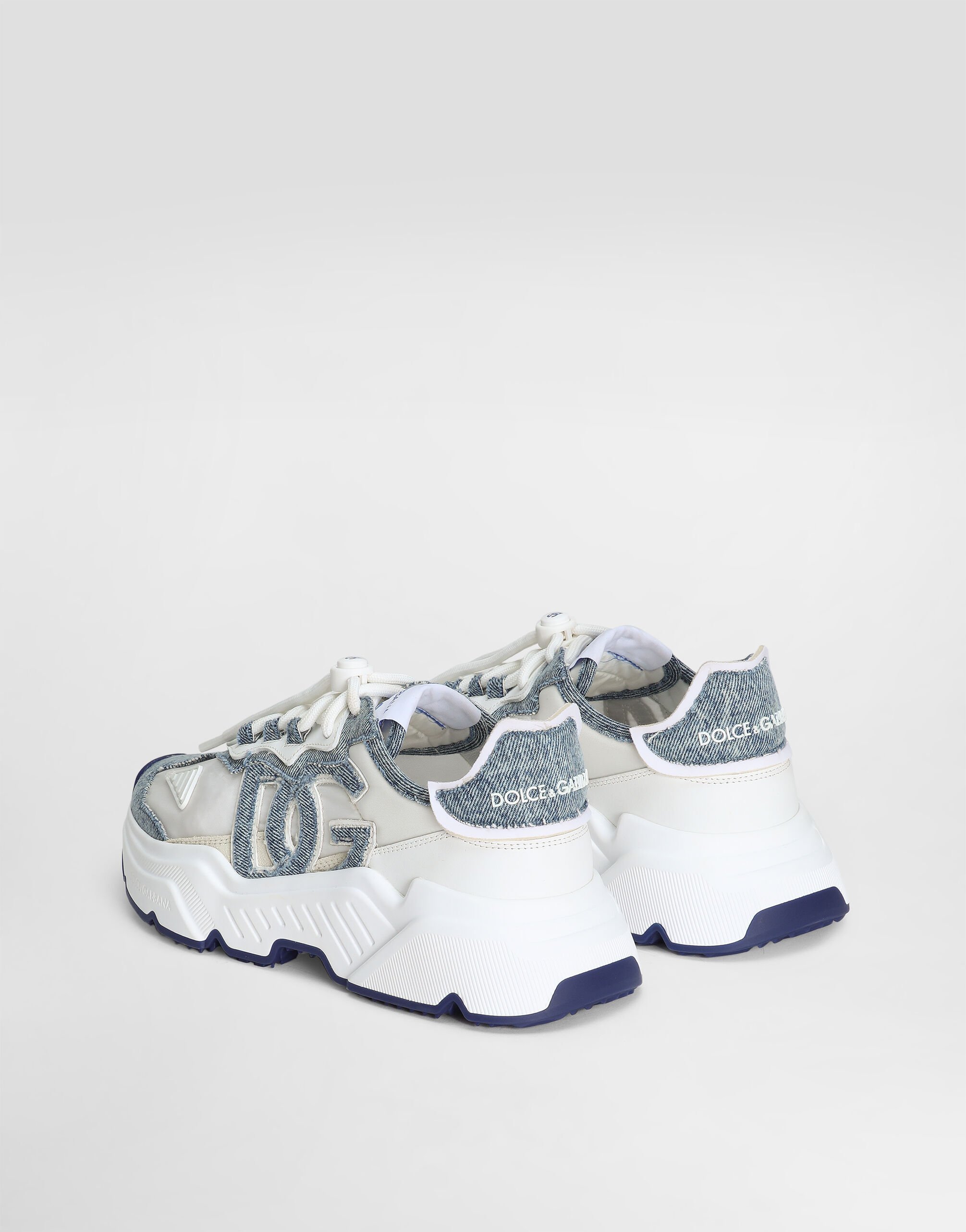 ☆Dolce & Gabbana☆DAY MASTER スニーカー正規品 Mixed-material Daymaster sneakers in White for Women