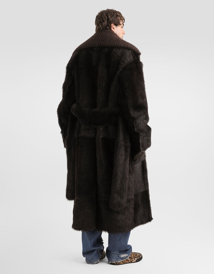 Dolce & Gabbana Wool blend pullover Dolce & Gabbana Wool blend pullover Brown GXWB7TJGMMX