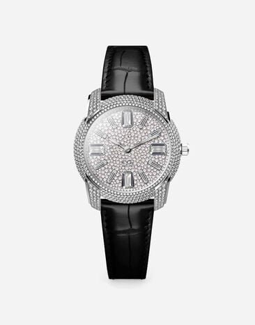 Dolce & Gabbana DG7 gems watch Black WWJE1GXG001