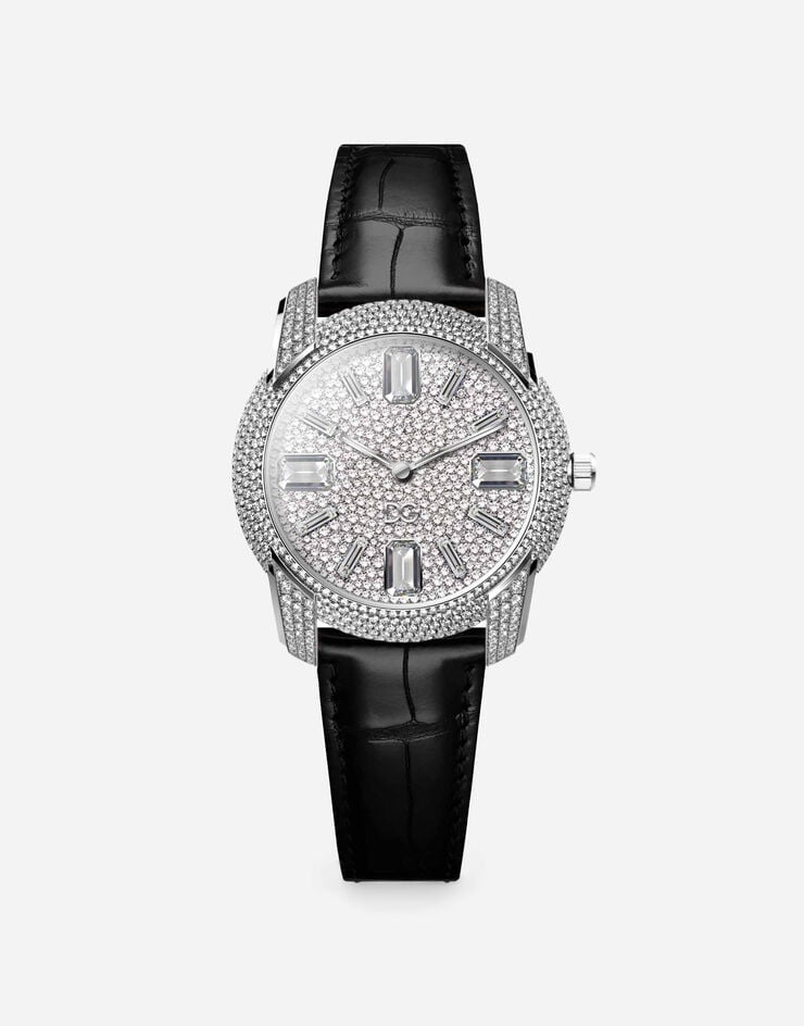Dolce & Gabbana DG7 gems watch Black WWJE1GXG001