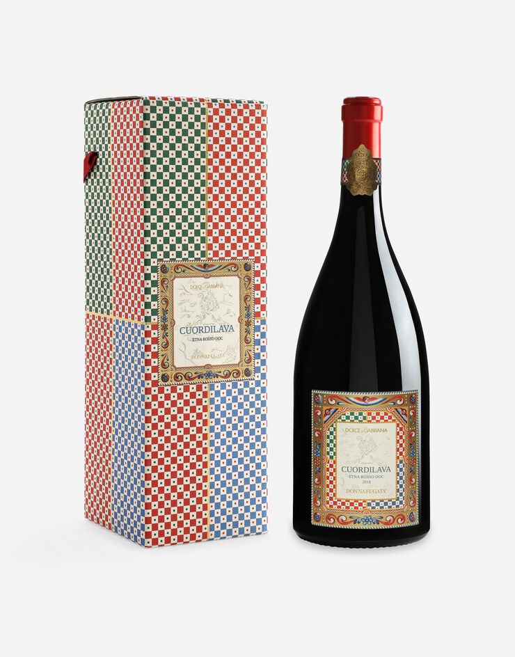 Dolce & Gabbana CUORDILAVA 2018 – Etna Rosso DOC (Magnum) Mehrfarbig PW1003RES16