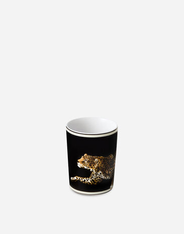 Dolce & Gabbana Porcelain Water Glass Multicolor TCB031TCA44