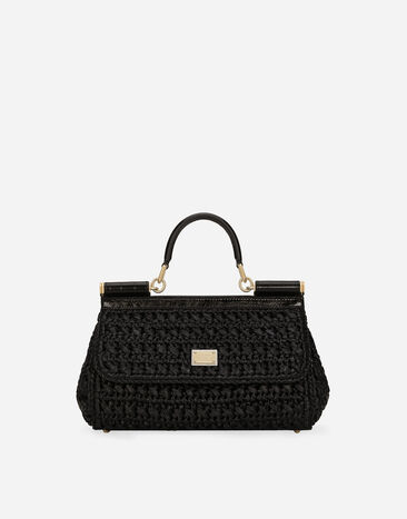 Dolce & Gabbana حقيبة يد سيسيلي عريضة أصفر BB6003AW050
