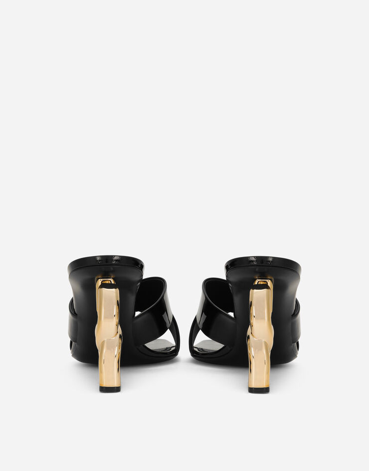 Dolce&Gabbana Mule 3.5 de charol Negro CR1595A1471
