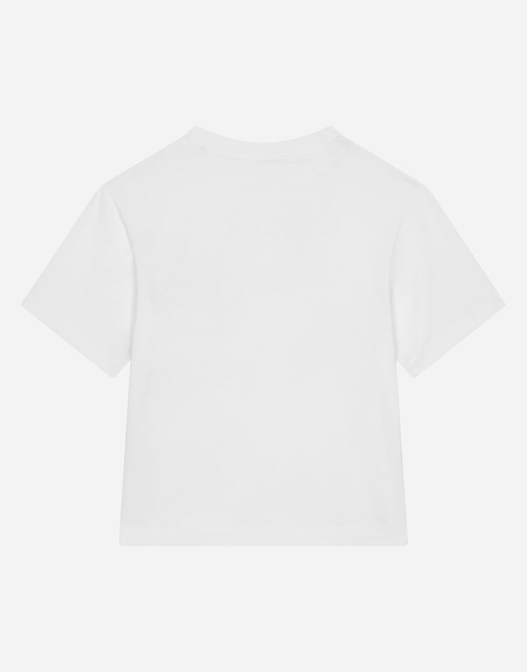 Dolce & Gabbana T-SHIRT MANICA CORTA Bianco L4JTEYG7H4A