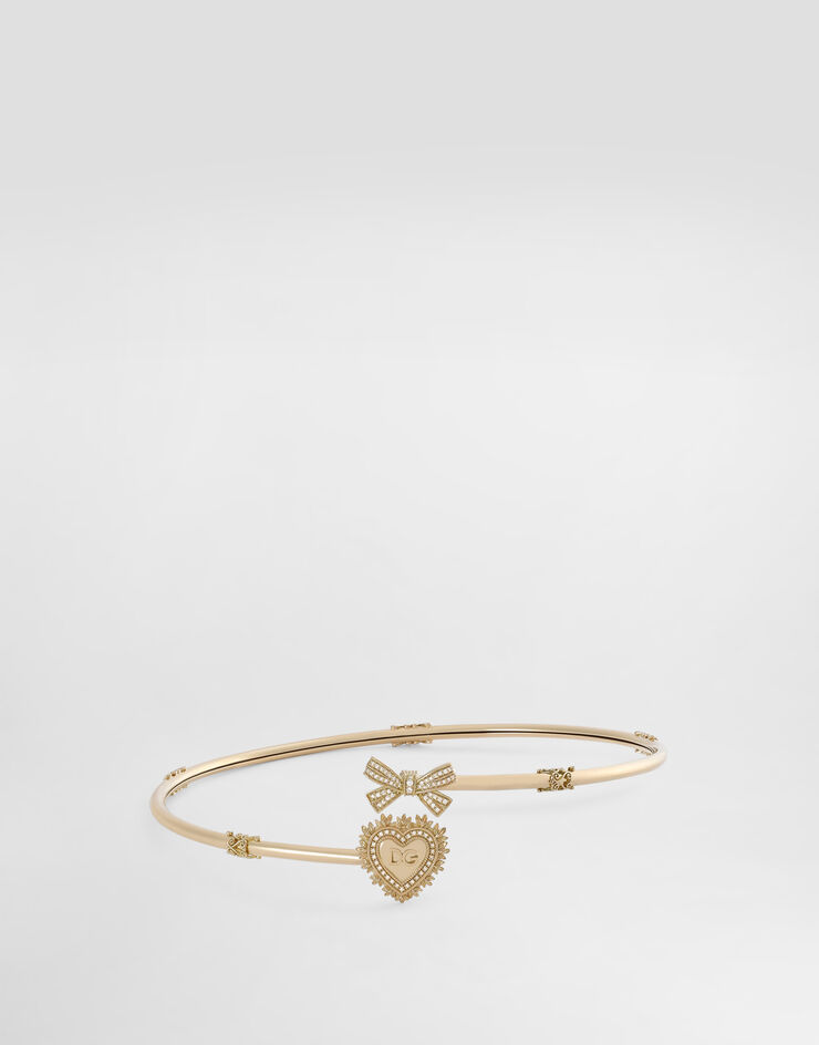 Dolce & Gabbana Devotion Necklace  18 carat yellow gold Gold WNLD2GWYEDW