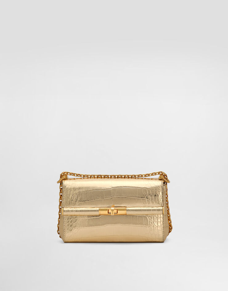Dolce & Gabbana حقيبة مارلين سيتي صغيرة ذهبي BB7766A2C91