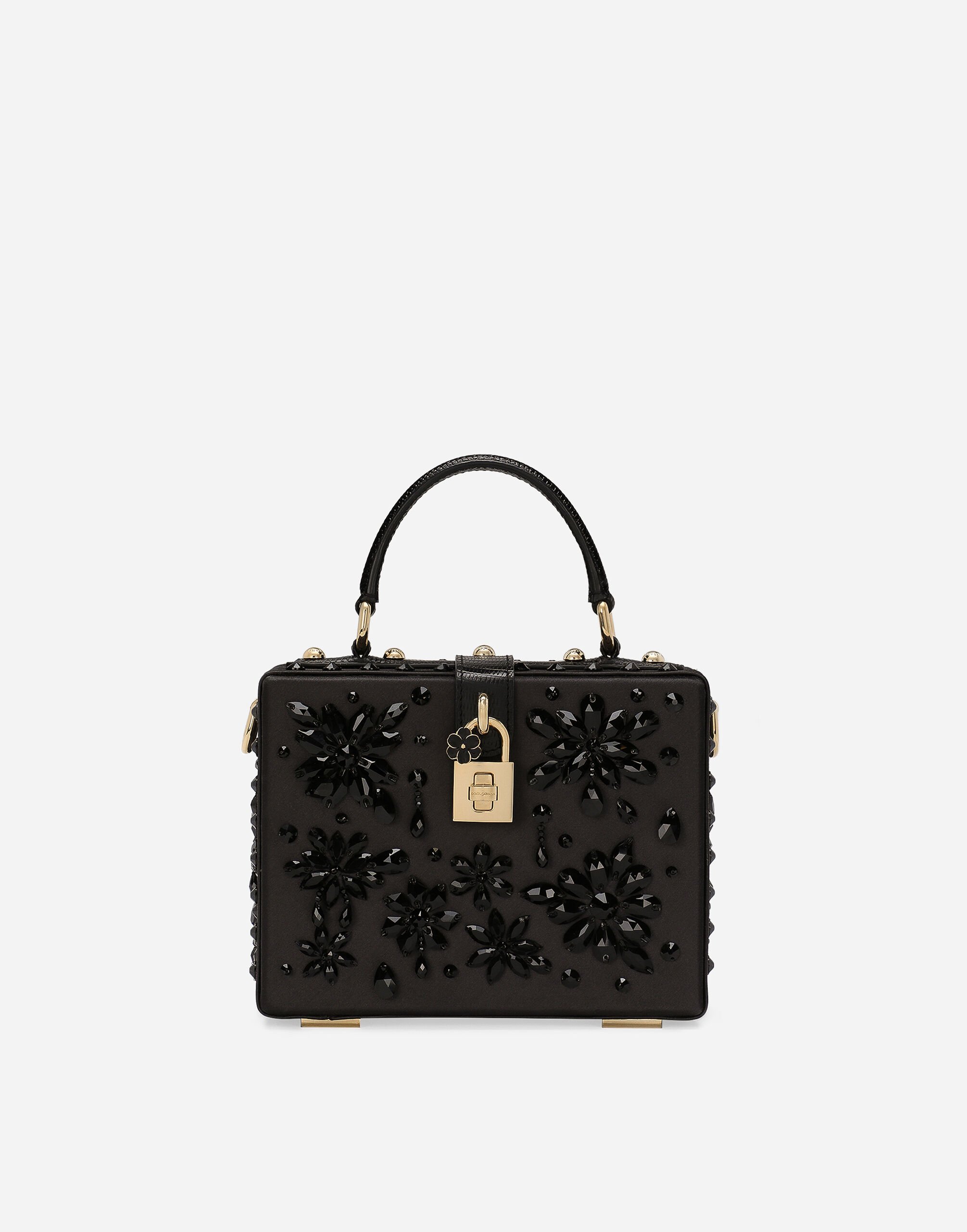 Dolce&Gabbana Dolce Box handbag Black F6DKITFU1AT
