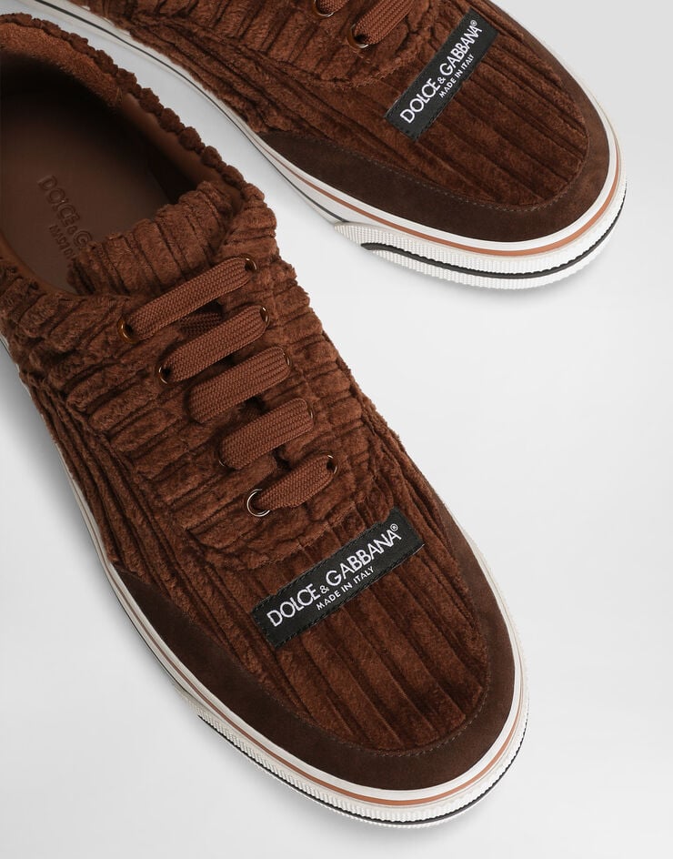 Dolce & Gabbana Zapatillas DG Sailing en pana Multicolor CS2399A0891