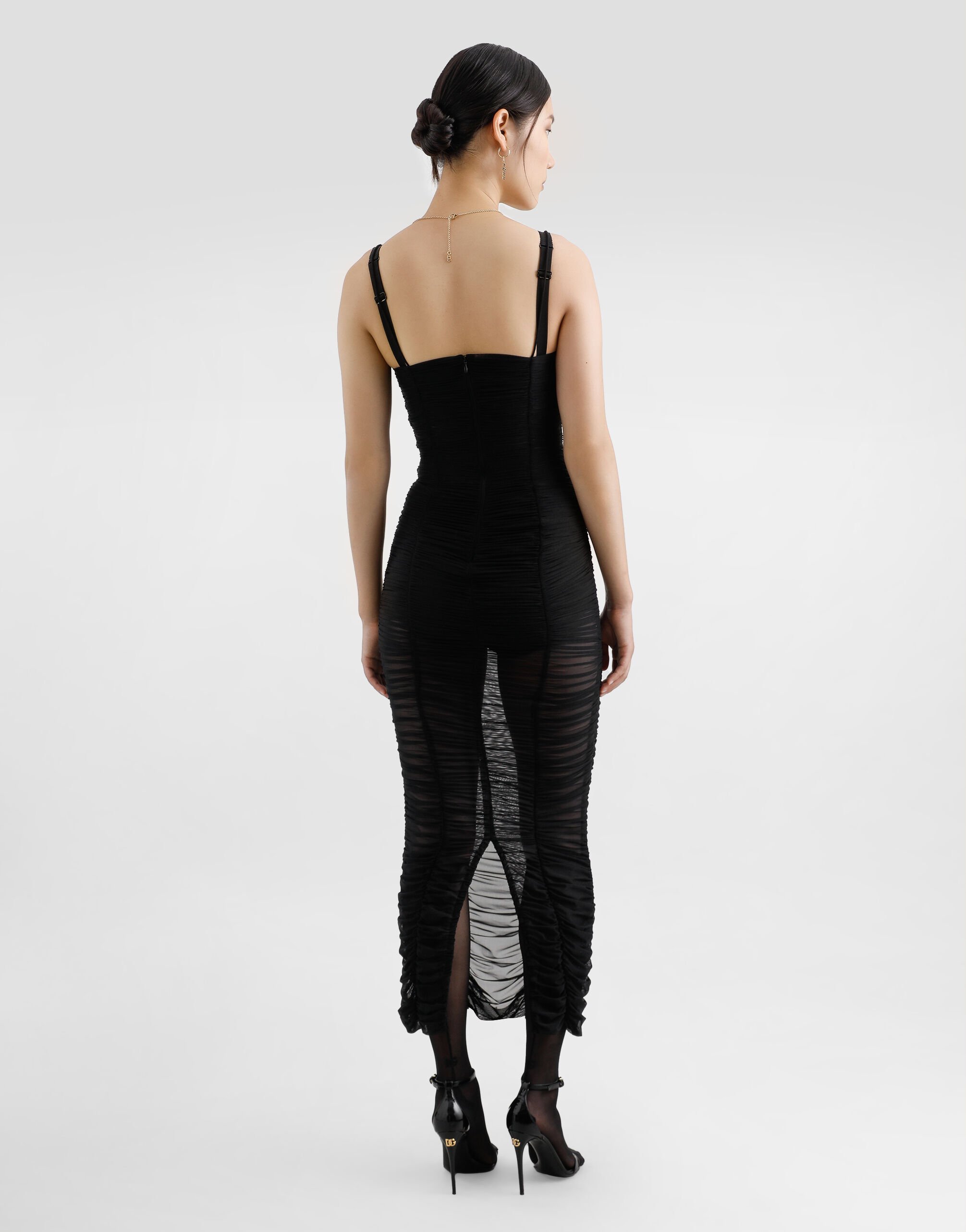 Ballet docking tulle long dress | Treat ürself