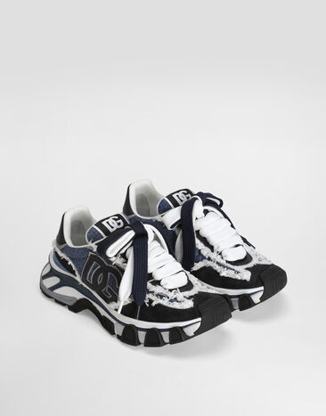 Dolce & Gabbana DG Country road denim sneakers Blue CK2403AO475
