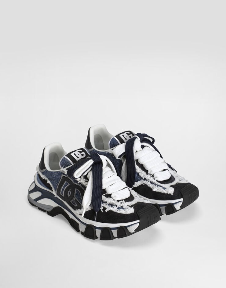 Dolce & Gabbana DG Country road denim sneakers Dolce & Gabbana DG Country road denim sneakers Blue CK2403AO475