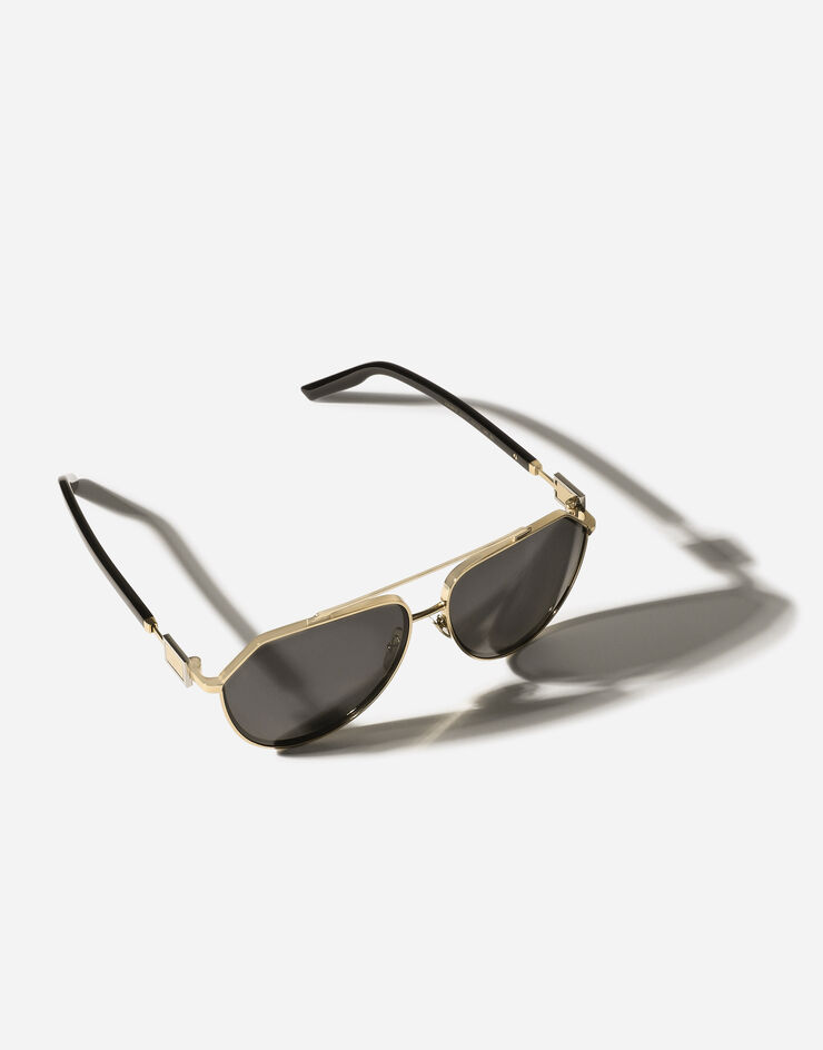Dolce & Gabbana Occhiali da sole Smart Nero ed oro VG2315VM287