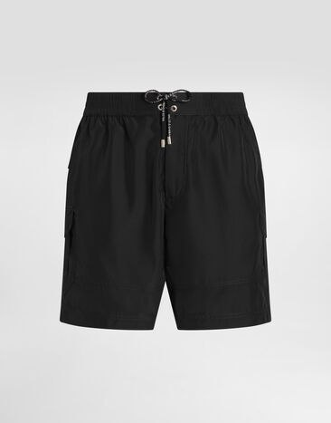 Dolce & Gabbana Medium swim boxer shorts Black M4B54TON08C
