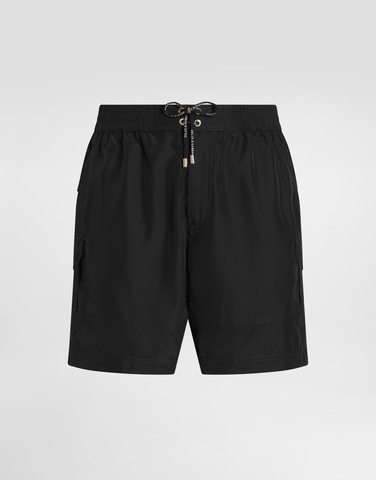 Dolce & Gabbana Medium swim boxer shorts Black M4B54TON08C