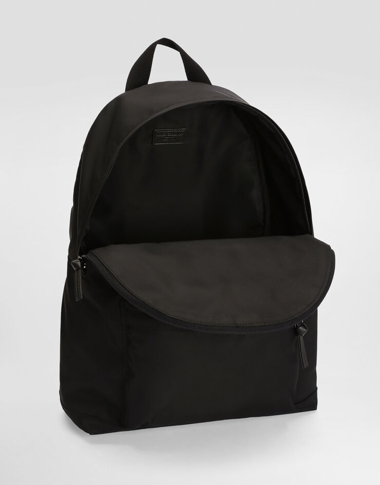 Dolce & Gabbana Nylon backpack with logo Dolce & Gabbana Nylon backpack with logo Black EM0074A0567