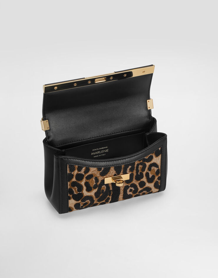 Dolce & Gabbana City Bag Mini Marlene mit Stickerei Mehrfarbig BB7766A6I37