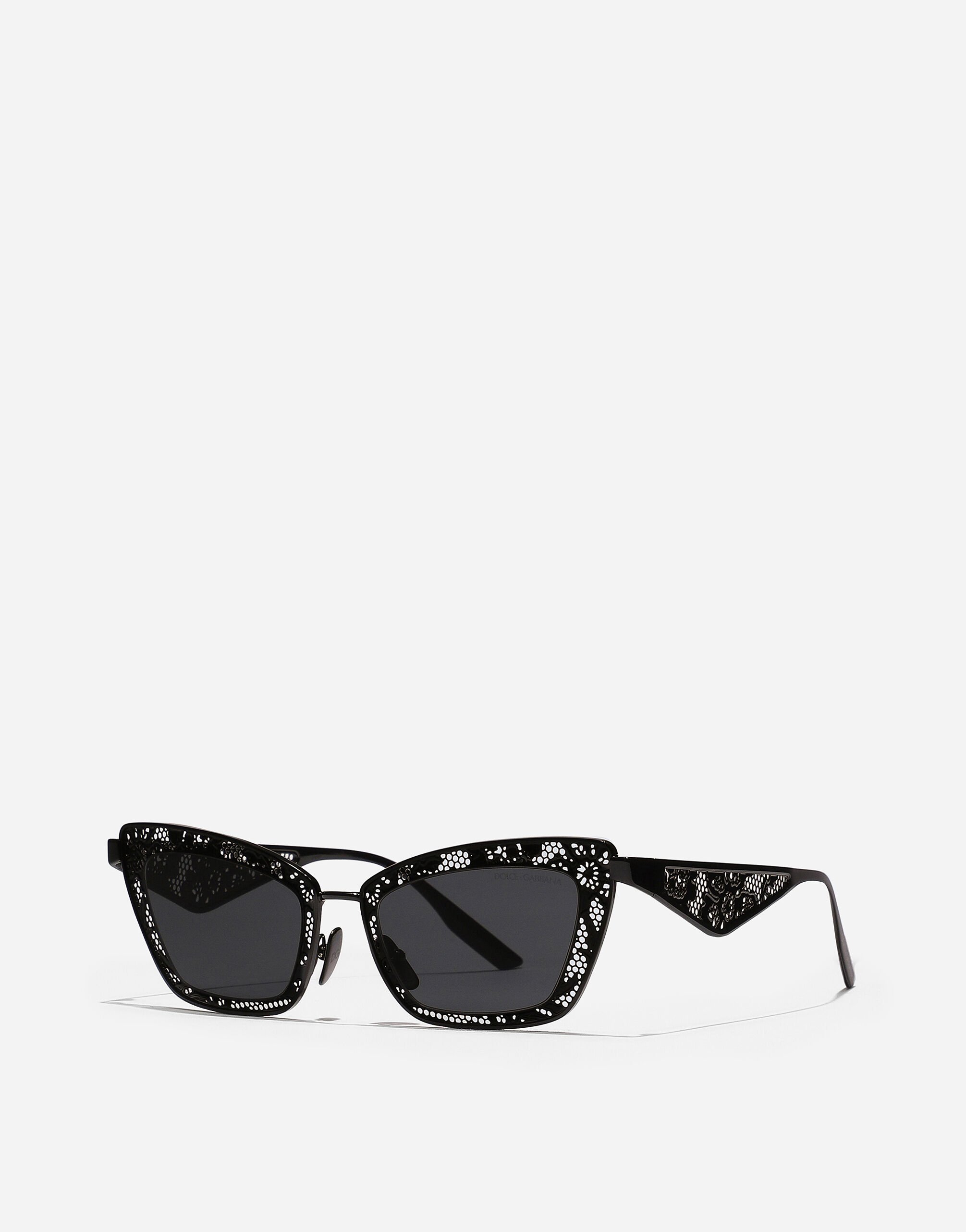 ブラックのウィメンズ DG LACE Sunglasses | Dolce&Gabbana®