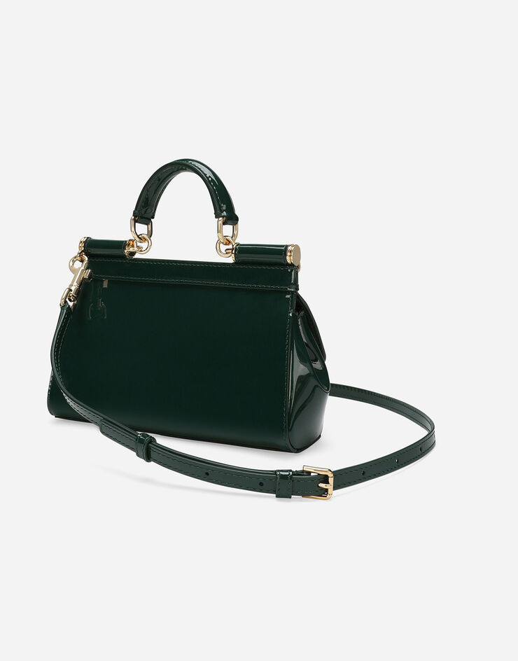 Dolce & Gabbana Маленькая сумка Sicily с короткой ручкой зеленый BB7116A1471