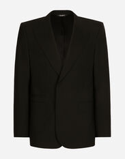 Dolce & Gabbana Stretch wool Sicilia-fit jacket Grey G2NW1TFU4LB
