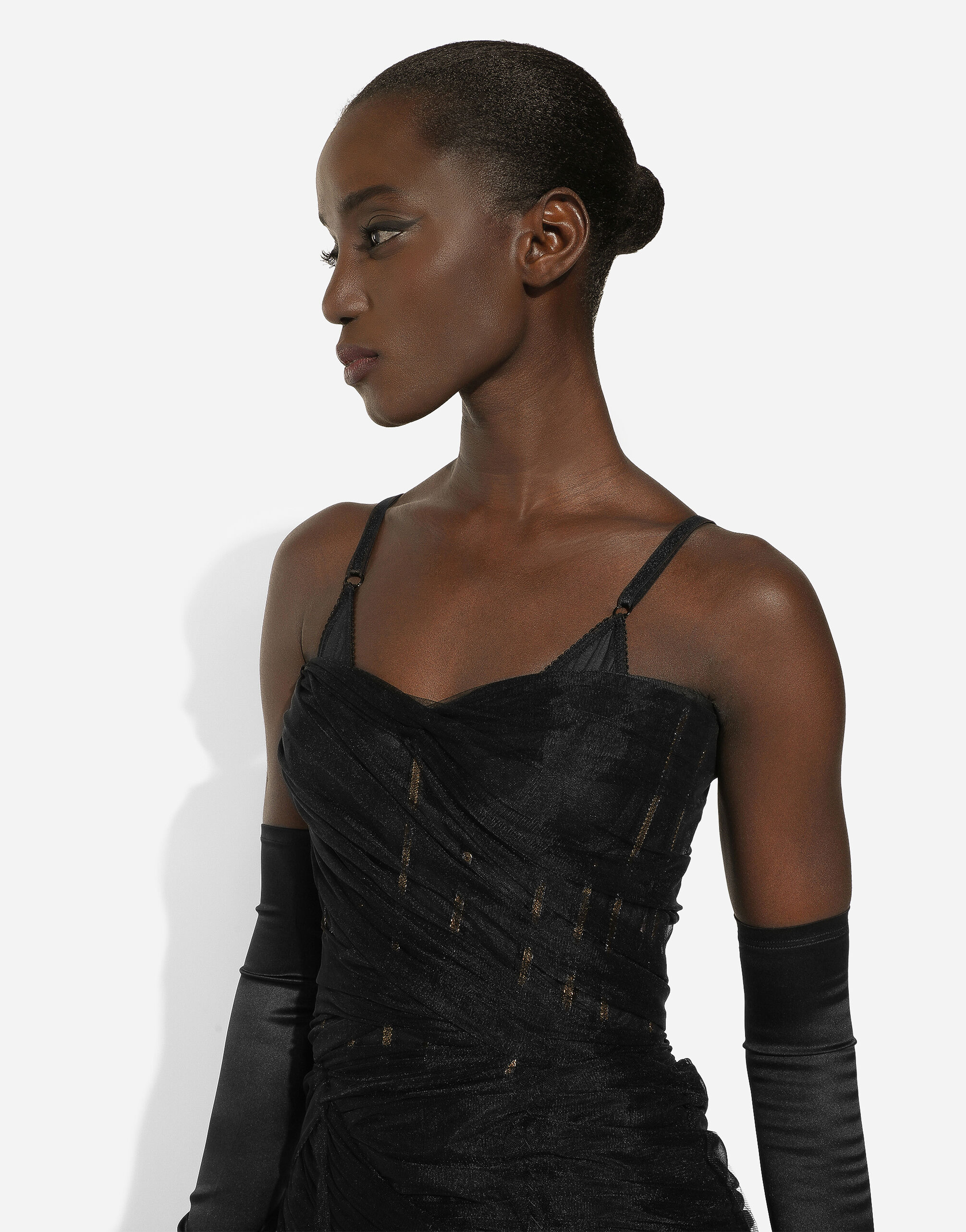 Robe bustier mi longue on sale