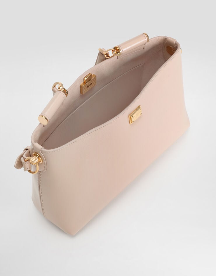 Dolce & Gabbana Vittoria calfskin handbag Dolce & Gabbana Vittoria calfskin handbag Beige BB7896AZ000