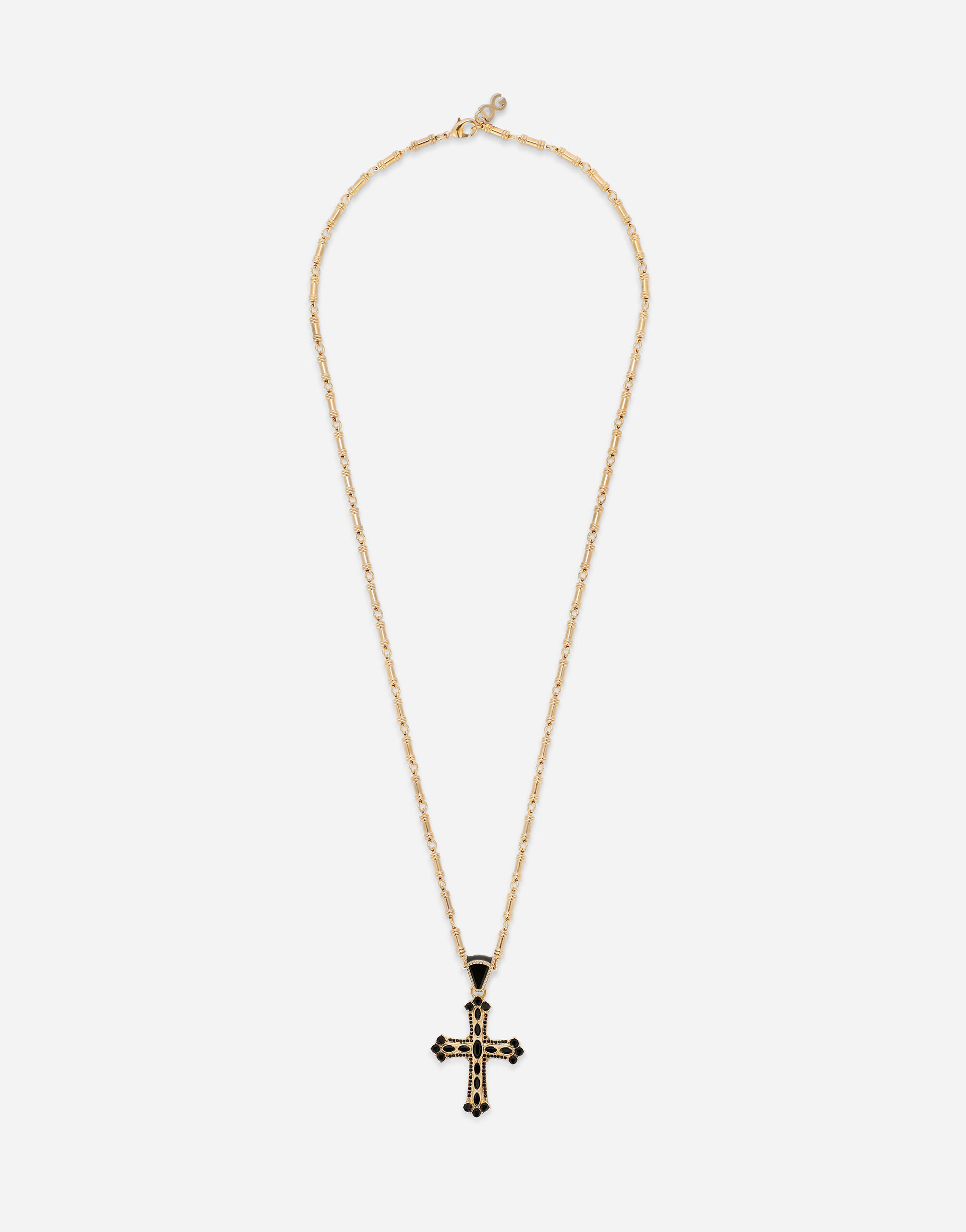 Dolce&Gabbana Collar con cruz Dorado WNL1C4W1111