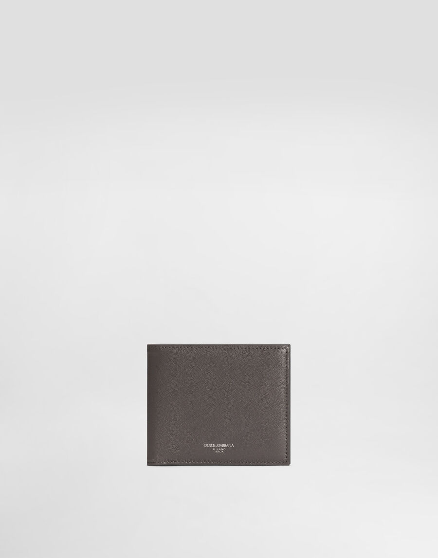 Calfskin bifold wallet