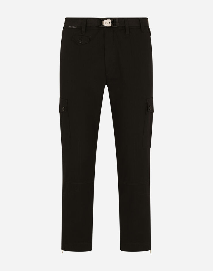 side stripe trousers dolce gabbana trousers gyhcat - Black Cotton leggings  Dolce & Gabbana Kids - GenesinlifeShops VI