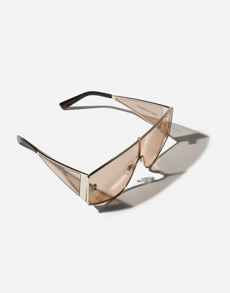 Dolce & Gabbana Sonnenbrille DG Sharped Gold VG2305VM55A