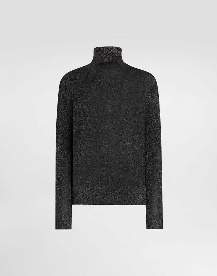 Dolce & Gabbana Metallic viscose pullover Multicolor FXW73TJGMCE