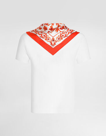 Dolce & Gabbana Футболка из джерси White F8W31ZGDDT3