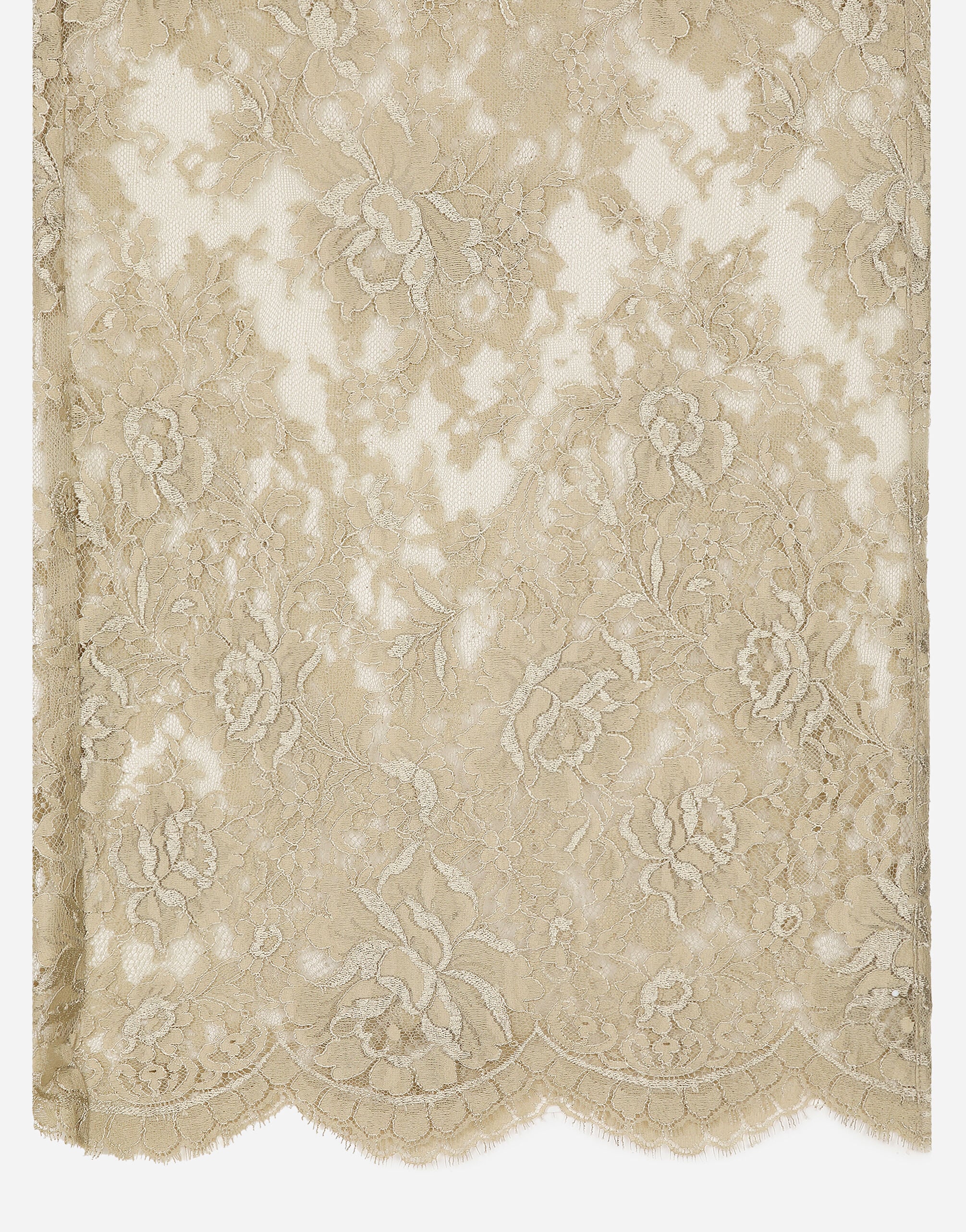 Tailored Galloon lace pants in Beige for Men | Dolce&Gabbana® US