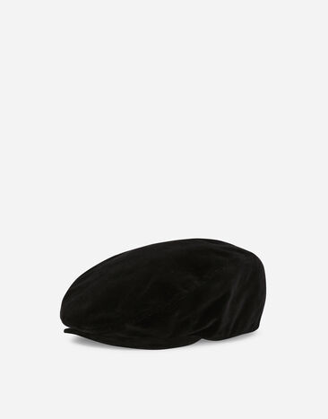 Dolce & Gabbana Velvet flat cap Multicolor GH587AFU4JB