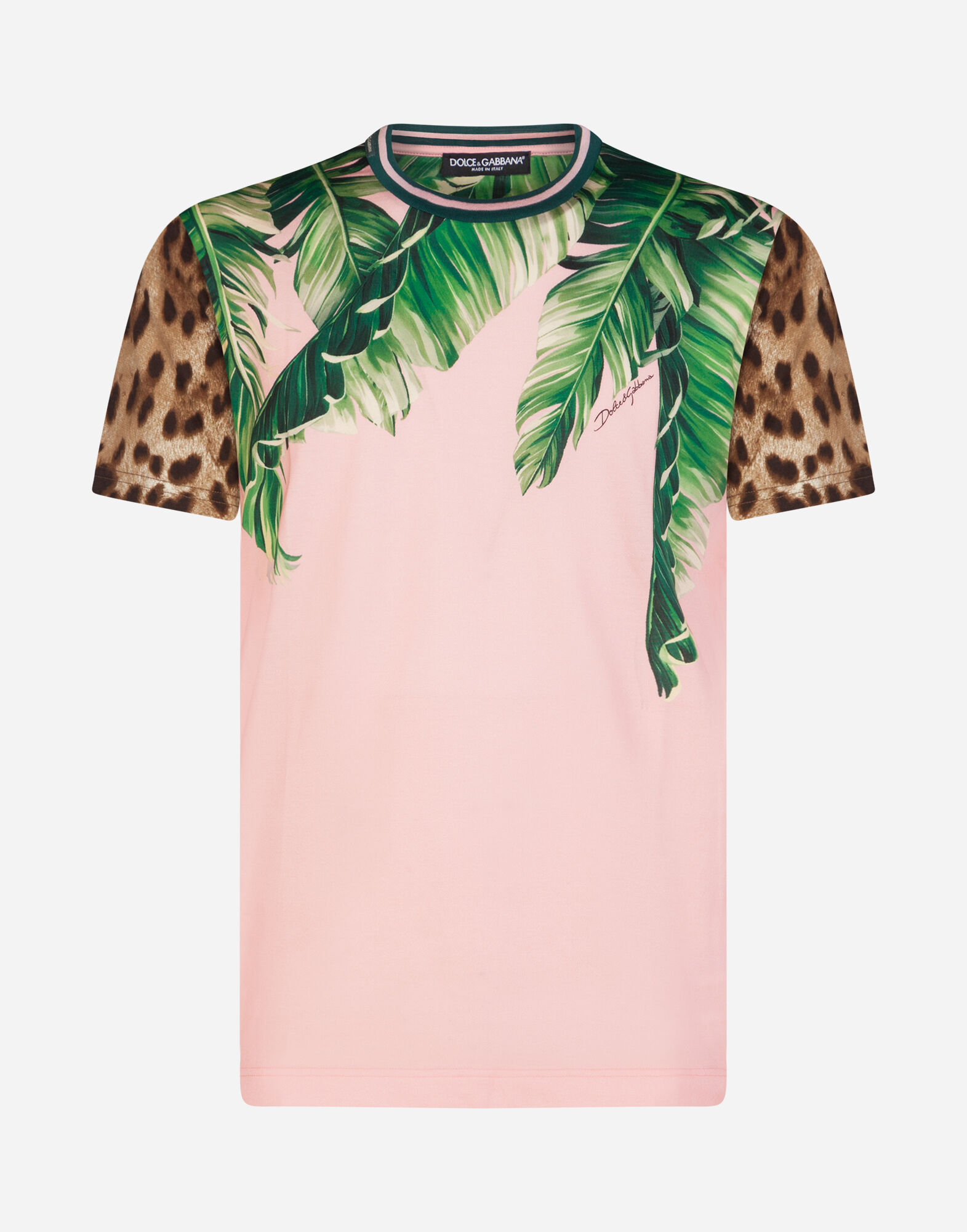 DOLCE & GABBANA 新作 半袖Tシャツ Banana コットン お洒落 T-Shirt Stampa Banano - Abbigliamento Uomo | Dolce&Gabbana