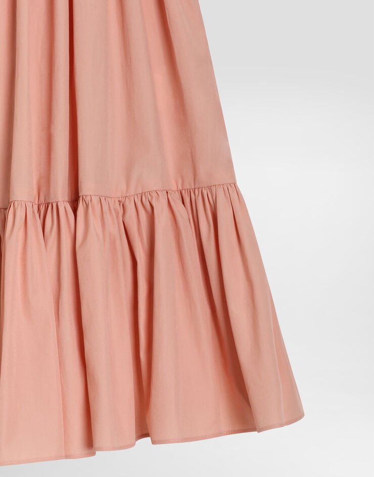 Dolce & Gabbana Poplin dress Pink L53DN1FU5V2