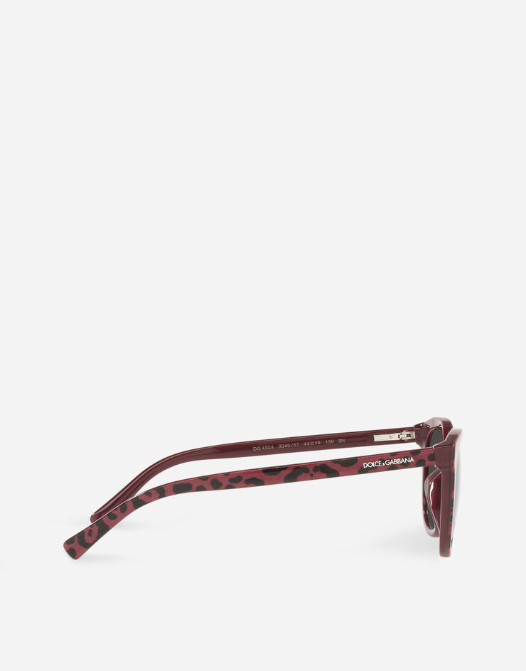 Dolce & Gabbana Hot Animalier Sunglasses Estampado leopardo rojo VG4324VP087