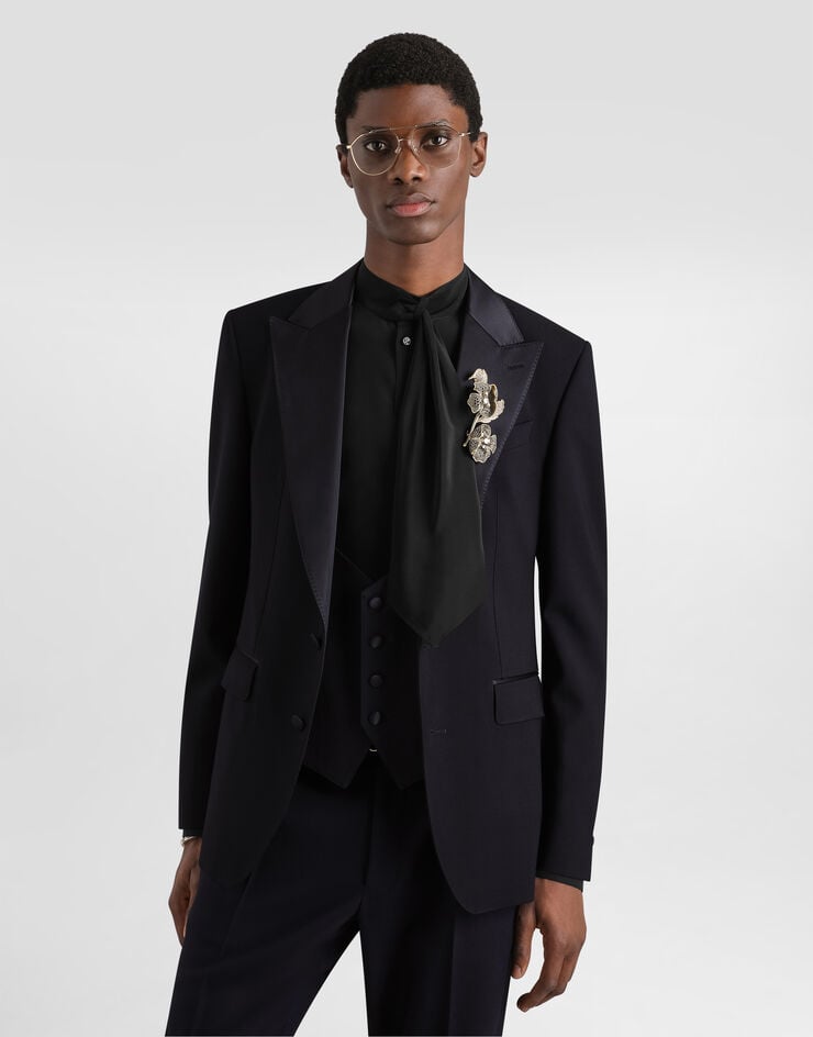 Dolce & Gabbana Single-breasted wool tuxedo sicilia light suit Dolce & Gabbana Single-breasted wool tuxedo sicilia light suit GK05ZTFUBG5