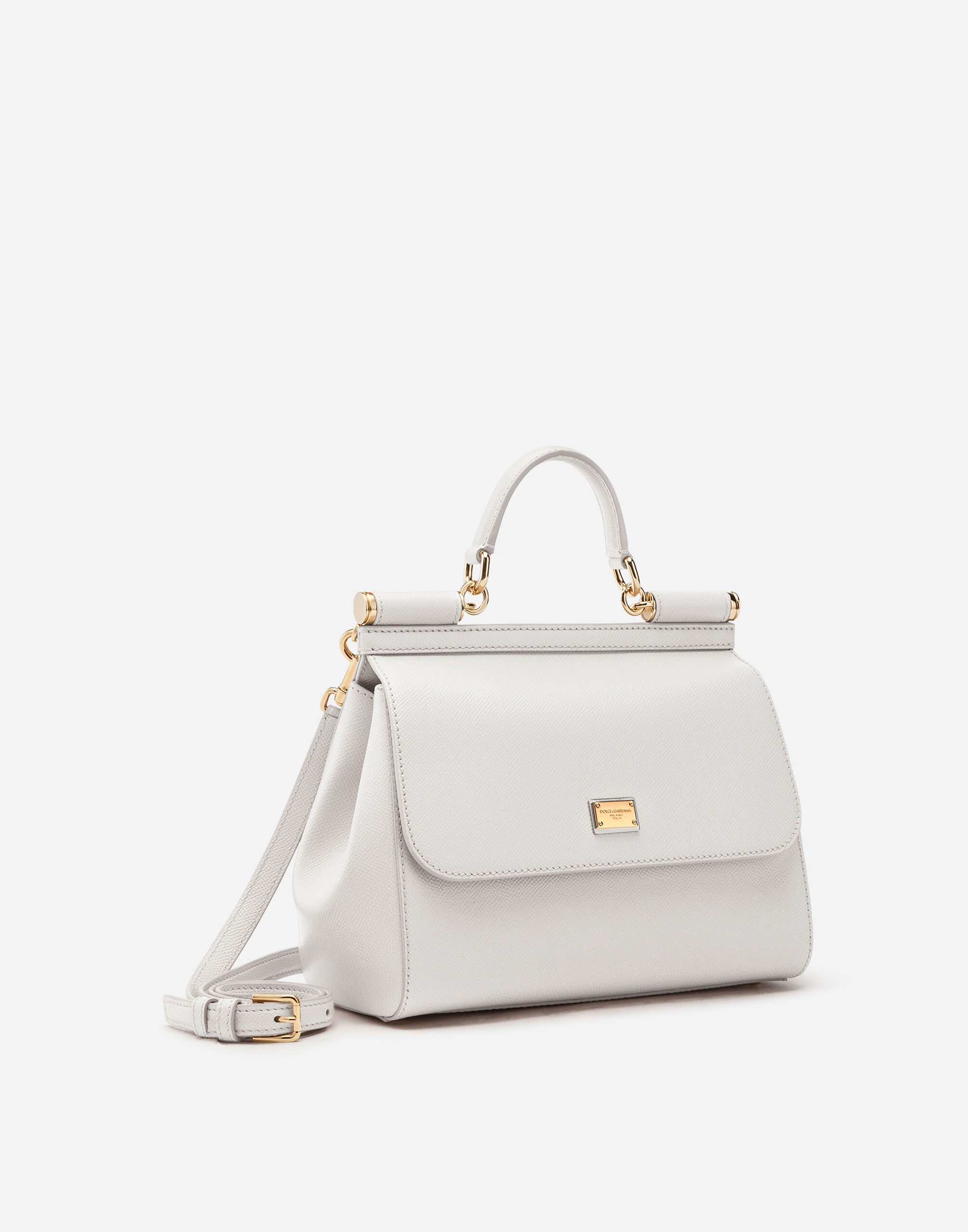 Medium dauphine hot sale leather sicily bag