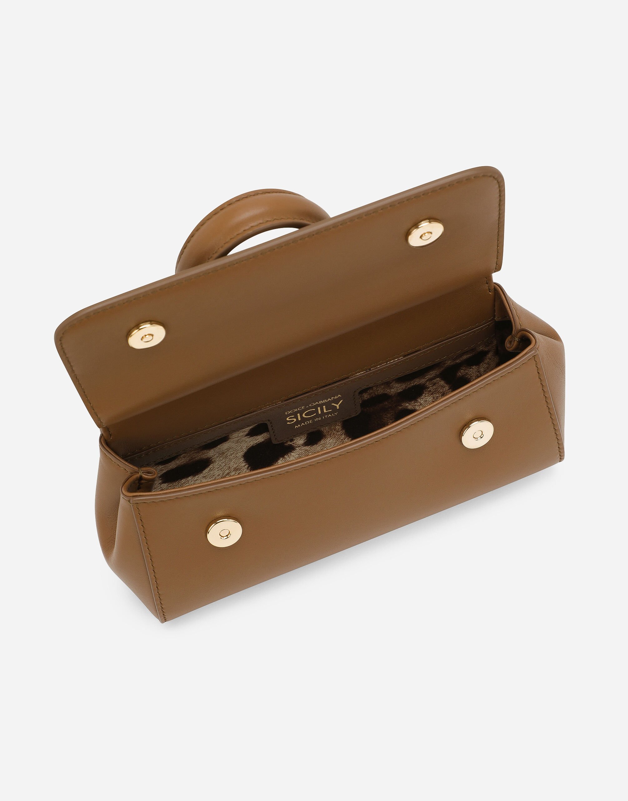Small Sicily handbag in Brown for Women | Dolce&Gabbana®