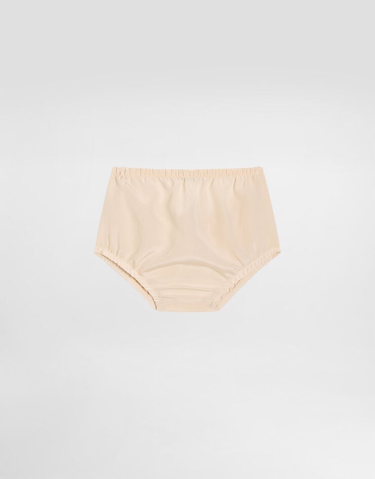 Dolce & Gabbana DG 자수 튤 드레스 베이지 L24DH9FLSLY