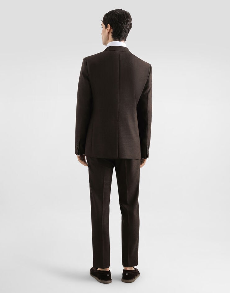Dolce & Gabbana Camisa Martini de popelina a rayas Multicolor G5NQ0ZFR5ZP
